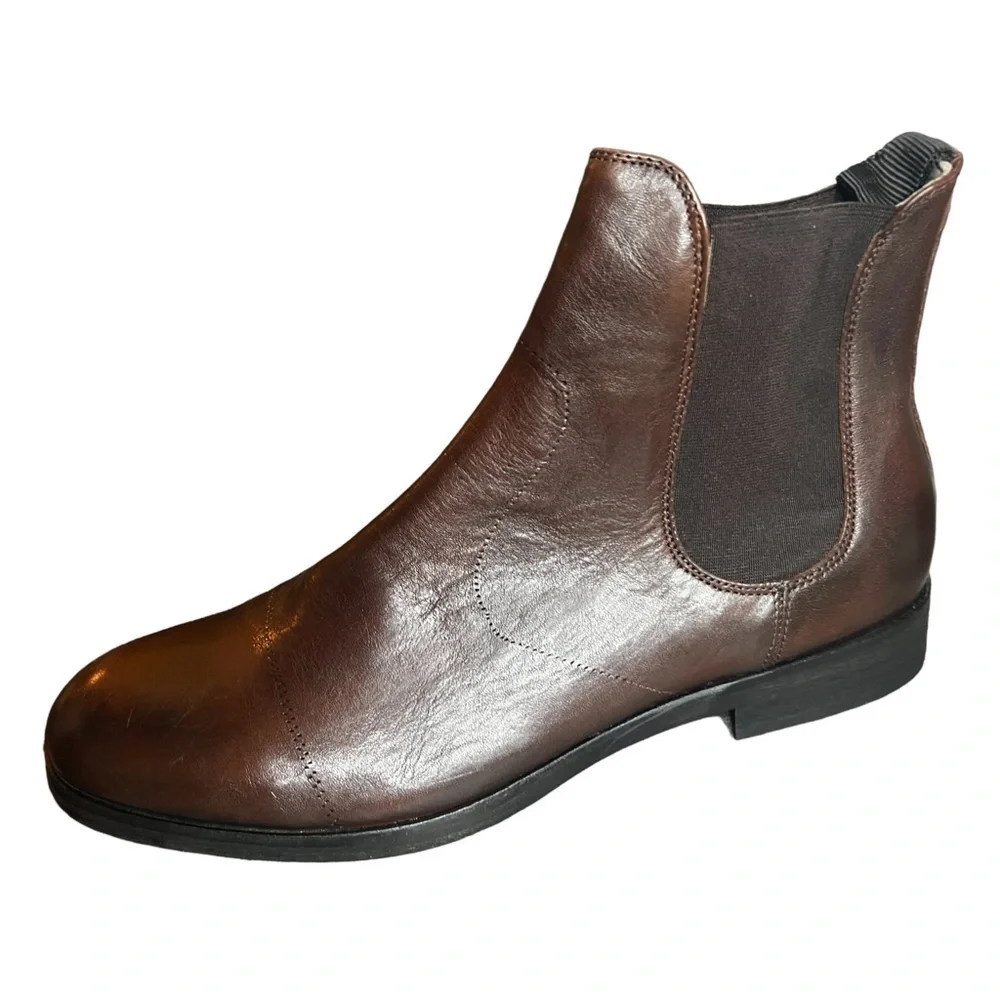 New ▶️ AllSaints ◀️ Jesiah Pull On Leather Boots  display picture 2